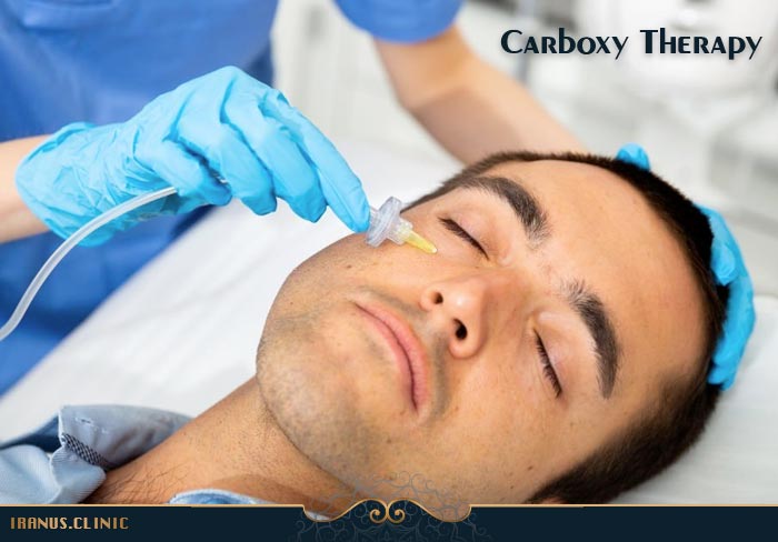 کربوکسی تراپی زیر چشم