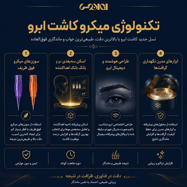 فناروی های میکروکاشت ابرو